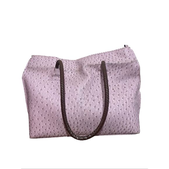 Milan Chivalry Large Ostrich Tote - Picture 3 of 7